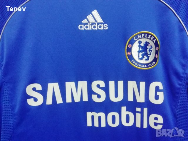 Chelsea Adidas оригинална тениска фланелка Челси размер 32/34 - 164 , снимка 3 - Тениски - 43482126
