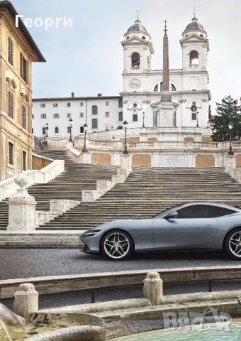 Книга списание брошура каталог за автомобил Ferrari Roma 2020 г., снимка 4 - Други - 27497894