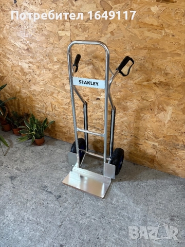 Алуминиева ръчна транспортна/товарна/багажна количка с товароносимост до 200кг[чисто нова]
