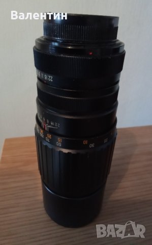 Фотообектив за механичен фотоапарат Carenar 300 мм на байонет в отлично състояние, снимка 2 - Обективи и филтри - 40391382
