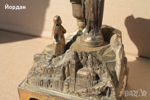 Фигура Богородица с  Швейцарска латерна , снимка 3 - Други ценни предмети - 40566121