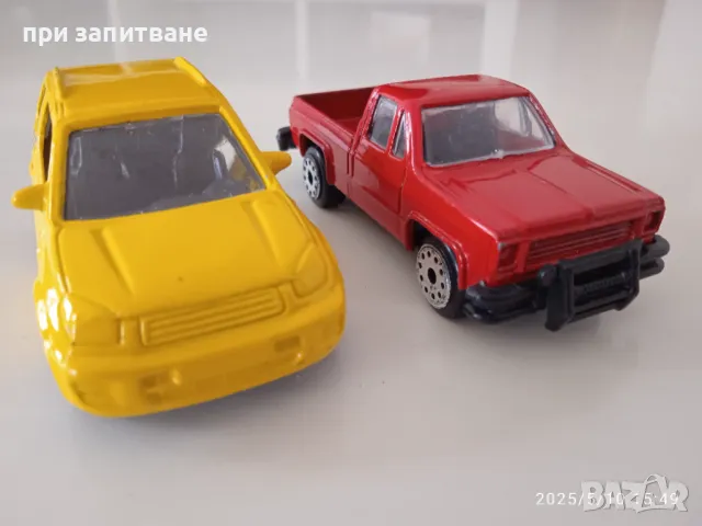  Метални колички, 1/64, Toyota Rav 4 и пикап