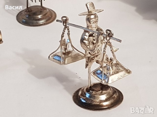 Сребърни фигури и посребрени , снимка 4 - Антикварни и старинни предмети - 43439851