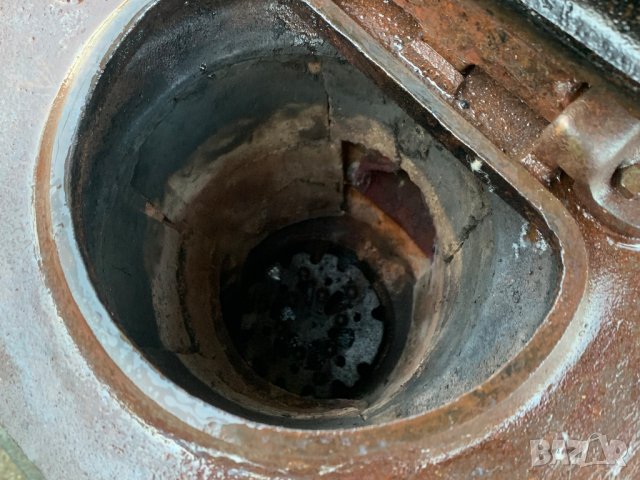 Старинна емайлирана чугунена печка в стил Ар Деко!, снимка 5 - Антикварни и старинни предмети - 13469070