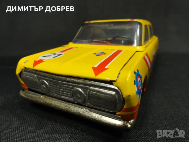 СТАРА РЕТРО СОЦ GDR DDR МЕТАЛНА ИГРАЧКА АВТОМОБИЛ КОЛИЧКА OPEL REKORD EHRI , снимка 9 - Колекции - 50591813
