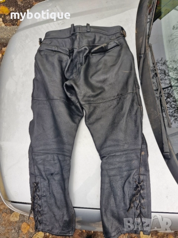 Мото панталон естествена кожа 54 размер , снимка 2 - Аксесоари и консумативи - 52623651