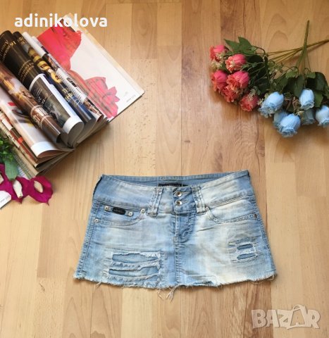 Дънкова пола, снимка 1