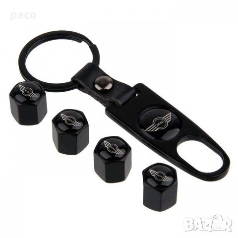 Защита от кражба! Метални капачки за вентили Мини Купър!, снимка 2 - Аксесоари и консумативи - 15367987