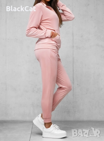 Дамски Розов Комплект Плюш, снимка 3 - Спортни екипи - 51998270