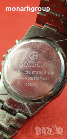 Часовник GOLDLIS 1087G, снимка 4 - Мъжки - 28408578