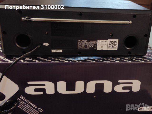 Auna Worldwide CD, интернет радио, Spotify Connect, управление чрез апликация, bluetooth, черен , снимка 4 - Аудиосистеми - 33362286