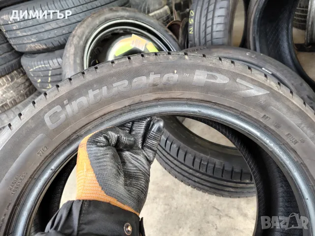 2бр.летни гуми PIRELLI 205/50/17 93W DOT 4821, снимка 5 - Гуми и джанти - 49338137