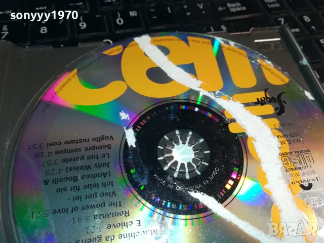 BOCELLI-ORIGINAL CD-ВНОС GERMANY 2912240735, снимка 9 - CD дискове - 48485780