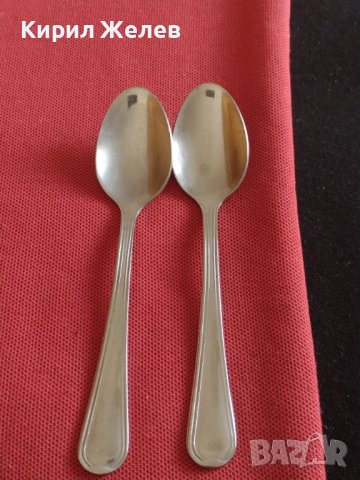 Две стари лъжички за кафе чай от соца перфектно състояние за КОЛЕКЦИЯ ДЕКОРАЦИЯ 32476
