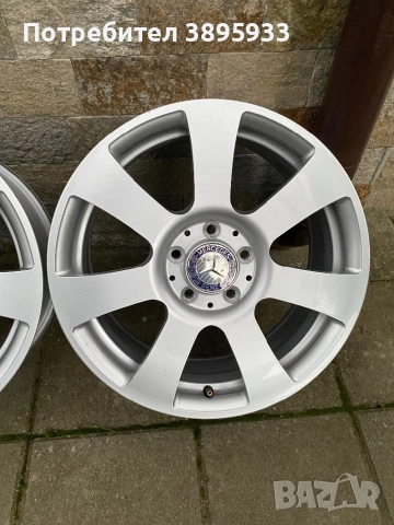 Оригинални джанти за Mercedes - Benz W 204 , снимка 4 - Гуми и джанти - 52506702