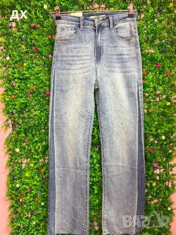 Еластични дънки с широк крачол, снимка 2 - Дънки - 52497952