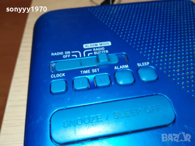 SONY ICF-C205 ВНОС SWISS 2801251950, снимка 9 - Радиокасетофони, транзистори - 48869603