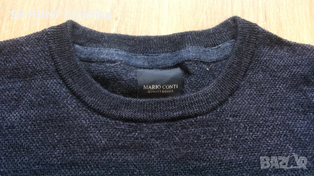 MARIO CONTI Chandler Merino Genser 100% Merino Wool размер L блуза 100% Мерино вълна - 475, снимка 4 - Блузи - 43468100