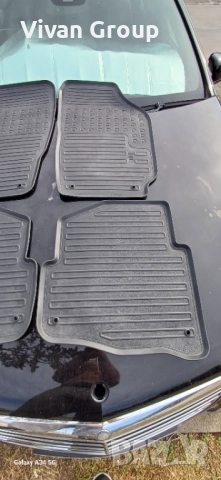 Оригинални гумени стелки Skoda Fabia I, снимка 3 - Аксесоари и консумативи - 51569674