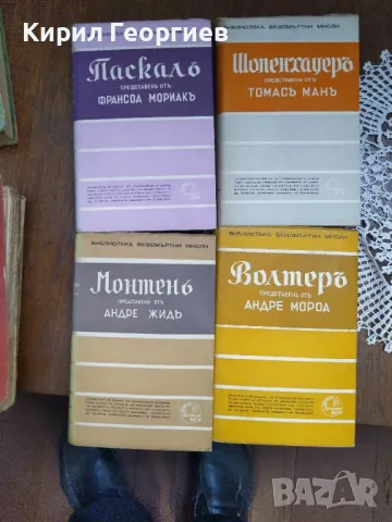 Лот биографии на Паскал, Монтен ,Волтер Шопенхауер, снимка 1