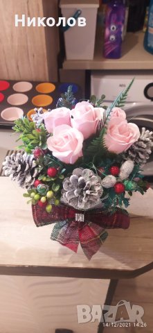 ухаещи луксозни рози за Вашият празник, снимка 7 - Изкуствени цветя - 35453215