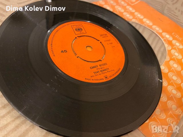 Tony Bennett 7” Vinyl Плоча, снимка 3 - Грамофонни плочи - 43806055