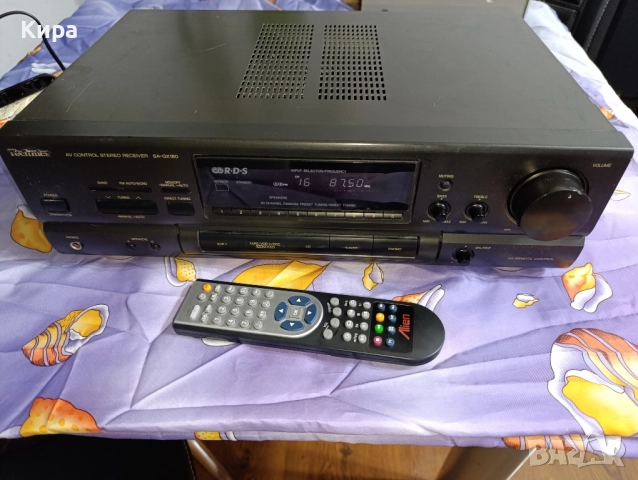Stereo Receiver Technics SA-GX180, снимка 3 - Ресийвъри, усилватели, смесителни пултове - 52586915
