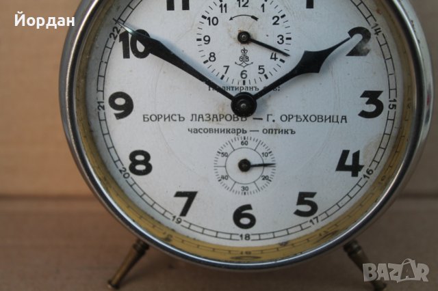 Стар немски настолен часовник ''Густав Бекер'', снимка 3 - Антикварни и старинни предмети - 43022920