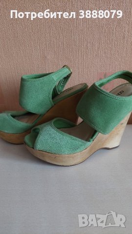 Сандали на платформа , снимка 1