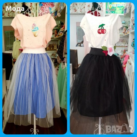 Пола тип пачка от мек тюл по Ваши размери, снимка 2 - Поли - 27413839