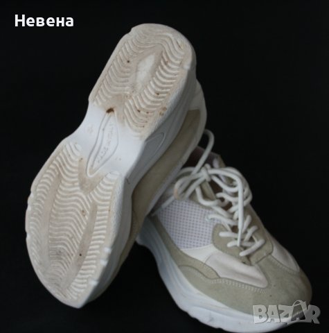 Дамски Сникърси Естествена Кожа Италиянски Номер 38, снимка 9 - Маратонки - 43919375