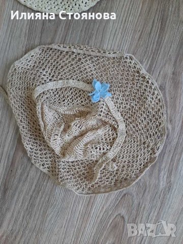 Плетени на една кука шапки, снимка 2 - Шапки, шалове и ръкавици - 28783765