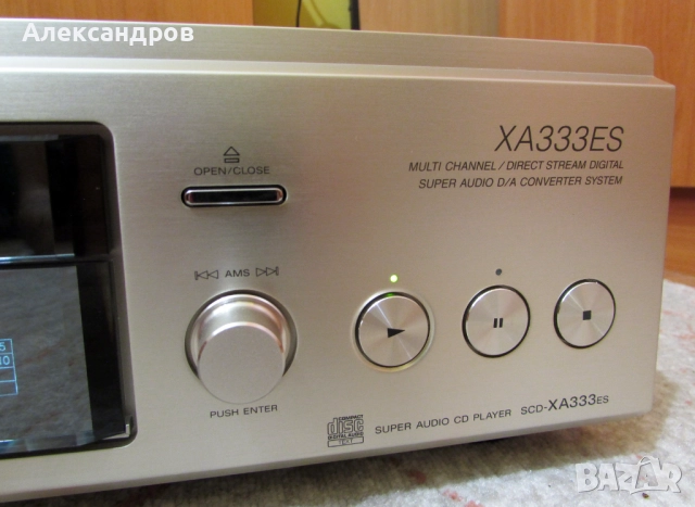 Sony SCD-XA333ES multichannel SACD player , снимка 6 - Ресийвъри, усилватели, смесителни пултове - 52254596