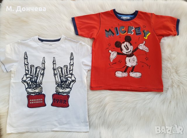 Тениски за момче 5-7 години, снимка 3 - Детски тениски и потници - 27983737