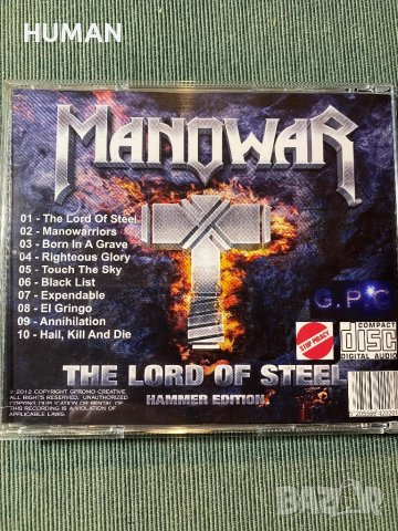 Running Wild,DIO,Manowar, снимка 16 - CD дискове - 43289426