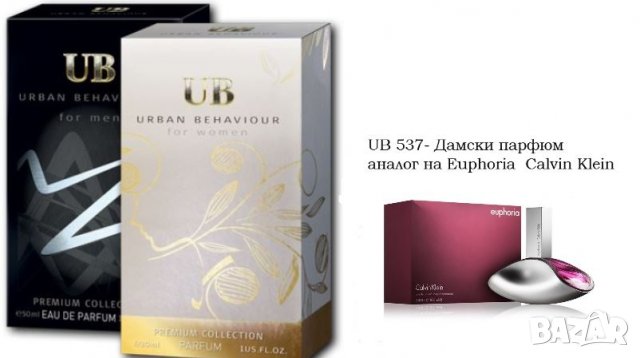 UB 537- Euphoria  Calvin Klein - реплика, снимка 2 - Дамски парфюми - 34899699