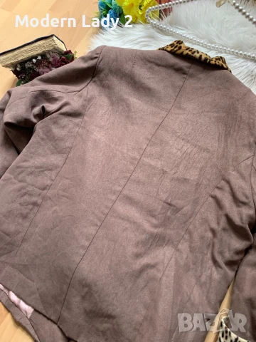 Сако с леопардов принт, снимка 3 - Сака - 50899382