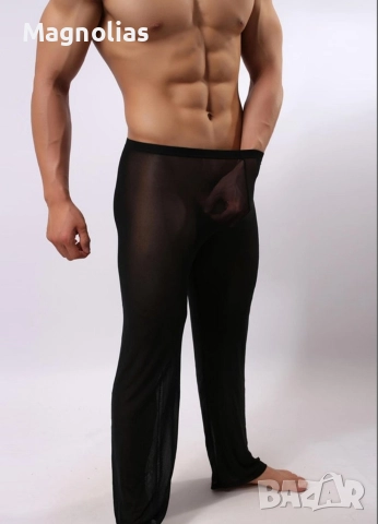 Секси мъжки ледено копринени Ултратънки дълги, снимка 10 - Бельо - 52975900