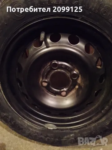 Джанта с гума 5.5J, R13, 4x100, снимка 2 - Гуми и джанти - 47641047