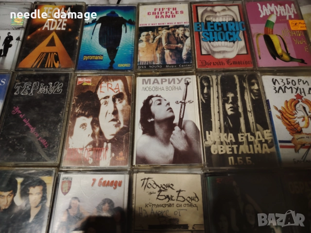 Оригинални касети на български рок, метъл и пънк изпълнители и други лицензни касети, снимка 3 - Аудио касети - 52870477