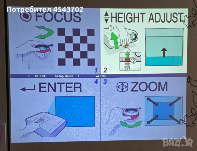 DLP проектор SHARP, снимка 6 - Плейъри, домашно кино, прожектори - 51312512