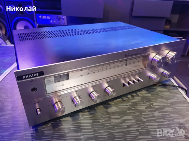 Ресийвър Philips Hifi Sound Project TA4000 + тонколони Philips, снимка 2 - Ресийвъри, усилватели, смесителни пултове - 52354766