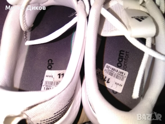Adidas оригинал мъжки маркови маратонки №42.5 US 9- UK 8.5 стелка 27см, снимка 8 - Маратонки - 52789135