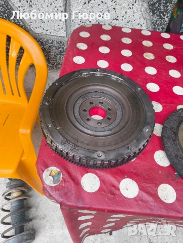 маховик съединител и притискател за Митсубиши спейс стар 1.9 дизел 2002, снимка 3 - Части - 51024783