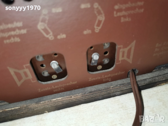 loewe-tube stereo receiver-w.germany 2312250736, снимка 16 - Ресийвъри, усилватели, смесителни пултове - 52881029