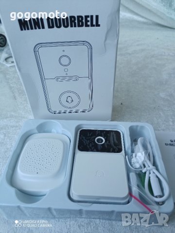 шпионка, камера 📷, видео звънец БЕЗЖИЧЕН ЗВЪНЕЦ с КАМЕРА Аудио+Видео звънец за врата домофон WI FI, снимка 5 - IP камери - 43023643