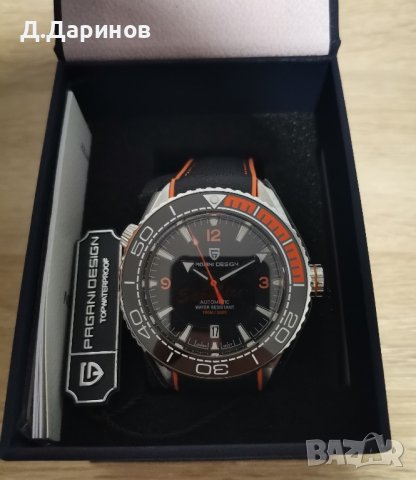 PAGANI DESIGN автоматичен часовник с Японски маханизъм SEIKO NH35