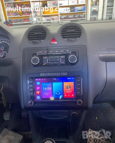 Volkswagen Caddy 2003-2020 (7 Инча) Мултимедия Навигация Android, снимка 4 - Аксесоари и консумативи - 51669147
