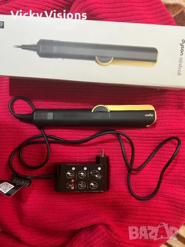 Dyson Airstrait, Black/ Gold, снимка 5 - Друга електроника - 53484783
