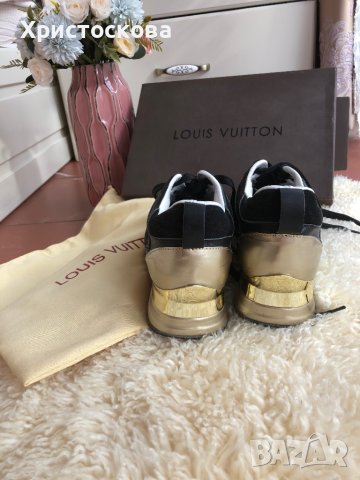 Дамски сникърси,маратонки с вътрешна платформа Louis Vuitton, снимка 4 - Маратонки - 40586387